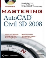 Mastering AutoCAD Civil 3D 2008 (+ CD-ROM) артикул 13839b.
