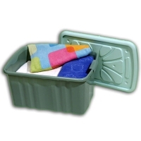 Ящик хозяйственный, на колесиках артикул 14000b.